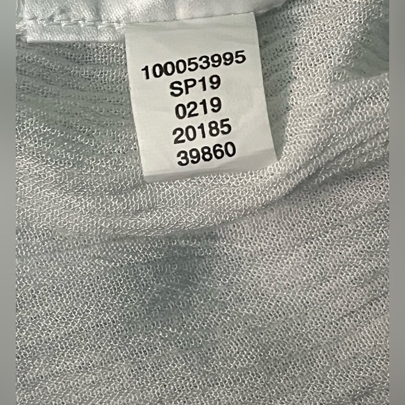 Style & Co. White Blouse with Red Embroidery - Picture 9 of 9